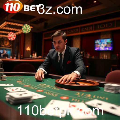 Experiência Imersiva no Cassino Ao Vivo do 110bet